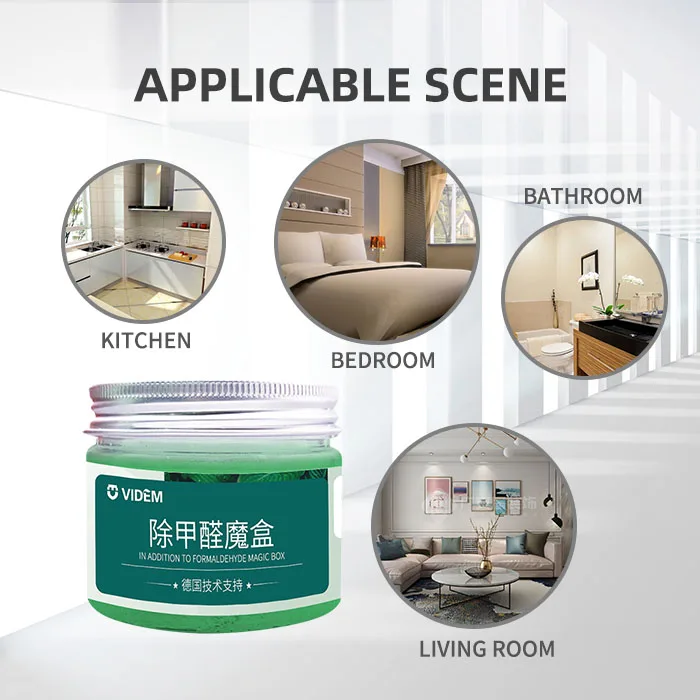 2023 Hot air freshener formaldehyde removal gel for mother and child safety