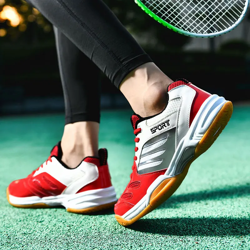 Badminton shoes red white choose mens badminton shoes size 48 large size