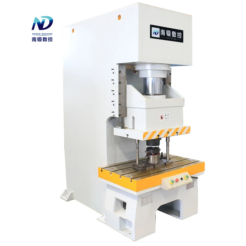 Nadun hot-selling 125 ton iron hole punch sheet metal punching machine 5.5 inches stroke 3 PH CE ISO approved