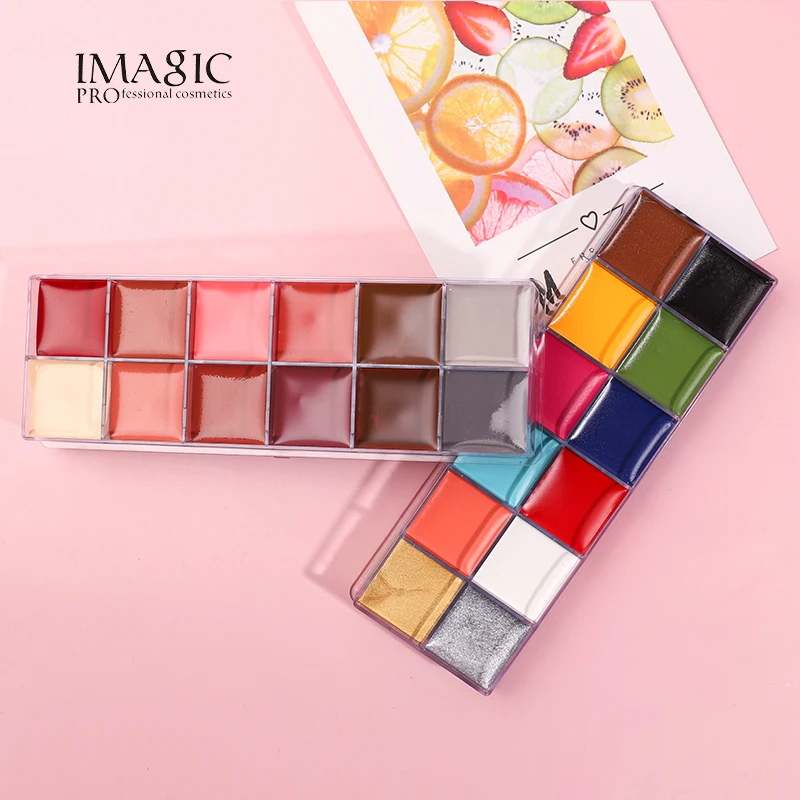 IMAGIC Makeup Temporary Tattoos Body Painting Mermaid Template Stencils Kits For Halloween Fancy Dress Up