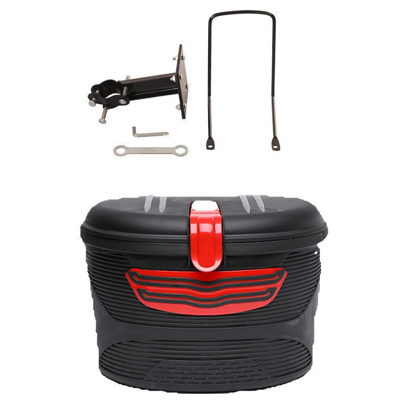 Universal 20L folding helmet bicycle Safety rainproof basket