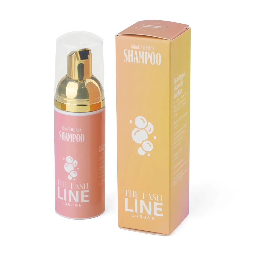 Luxury Custom Own Logo Lash Shampoo Empty Packaging Gift Box For Eyelash Lash Shampoo