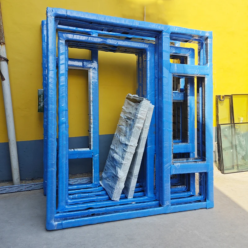 New style Luxury High grade Noise preventive heat insulate Waterproof windproof titanium aluminum alloy sturdy security windows