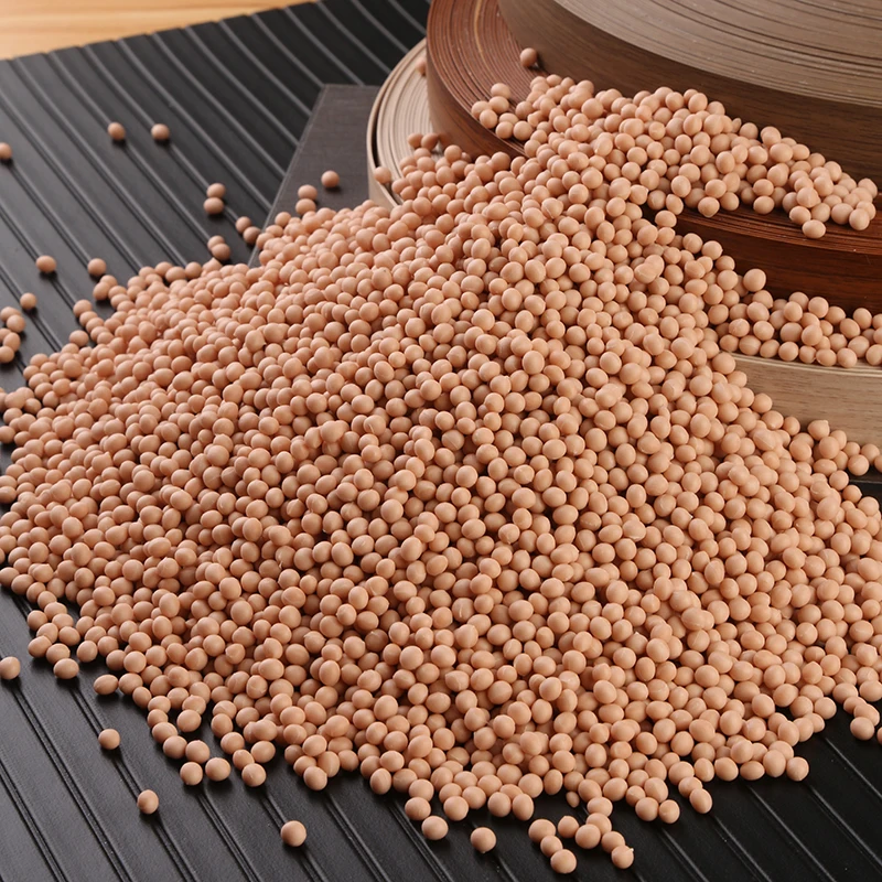 Factory wholesale bonding glue round particles good heat resistance pur glue