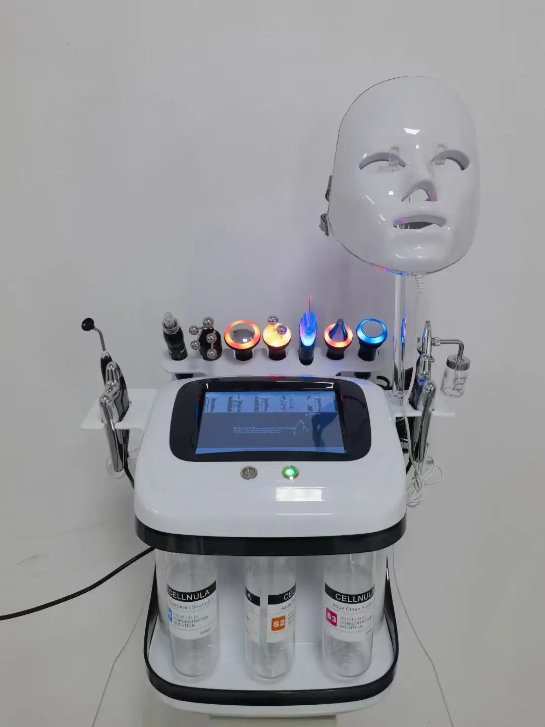 Portable Oxygene Jet Facial Machine 2023 Dermal Infusion Machine Oxygen Jet Sprayer Spray Gun Whitening Face Care Machine