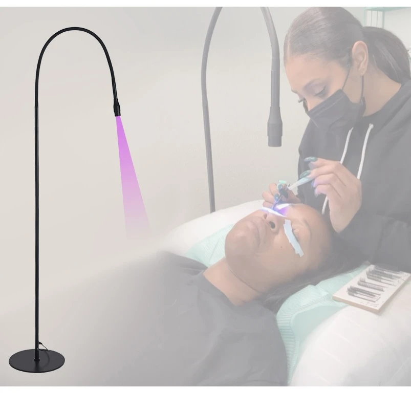 10W Lash Light for Eyelash Tech Nail Tech with Foot Pedal Control Adjustable Spot Size UV Lash Light for Eyelash Extensions.jpg