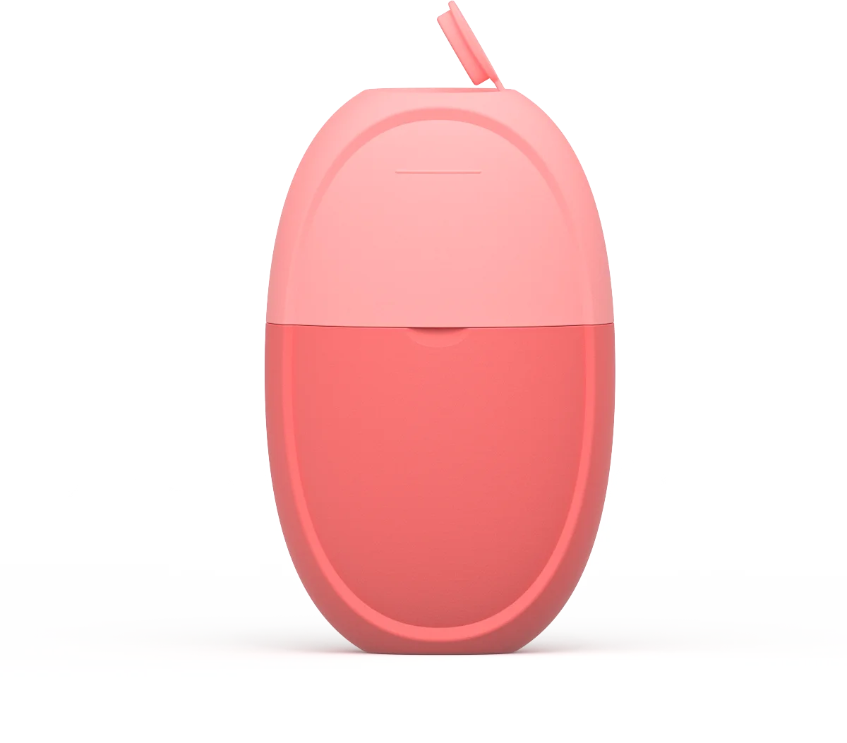 Portable effective facial ice cube roller plastic silicone glow cube ice roller for face