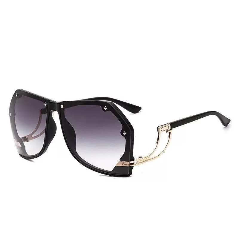 L2763 Hot Sale Oversize Vintage Lenses Womens Sunglasses 2019 Personality