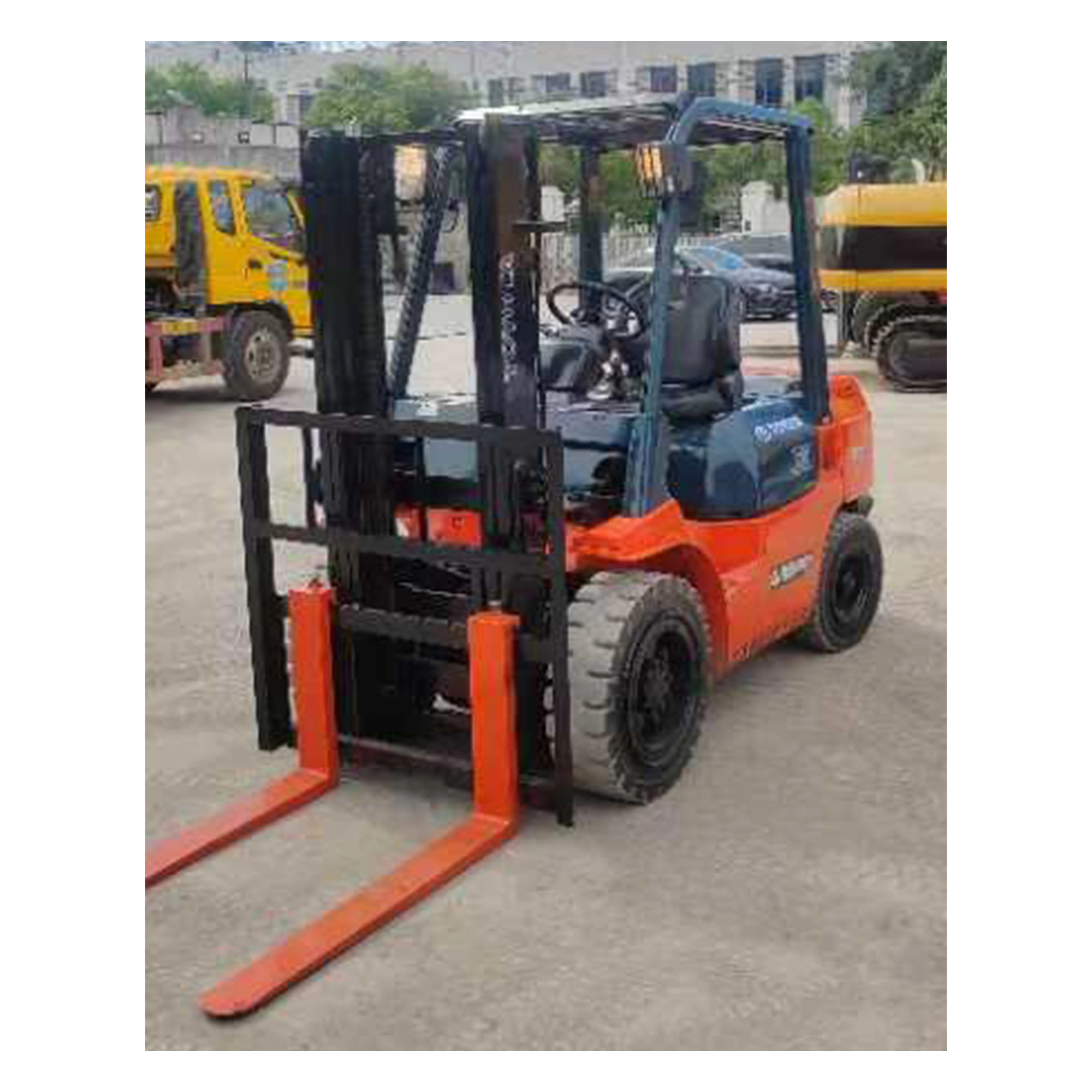 Brand Toyota 3 Ton Electric Forklift Diesel Forklift Lead-Acid Forklift Fd30 with Good Engine