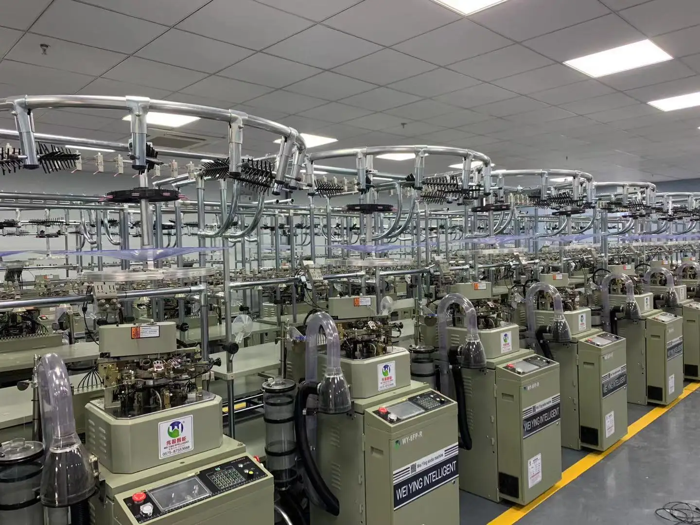 Terry socks knitting machine