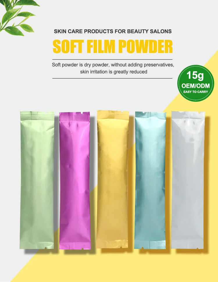 Hot Sale Private Label Natural Organic Rose Powder Facial Mask Moisturizing Brightening Peel Off Soft Powder Hydro Jelly Mask