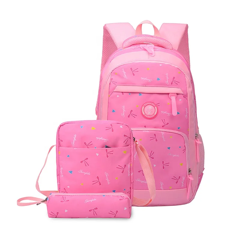 Новогодняя распродажа, Китай, оптовая продажа, набор школьных сумок, низкая цена, 3 в 1, детский рюкзак