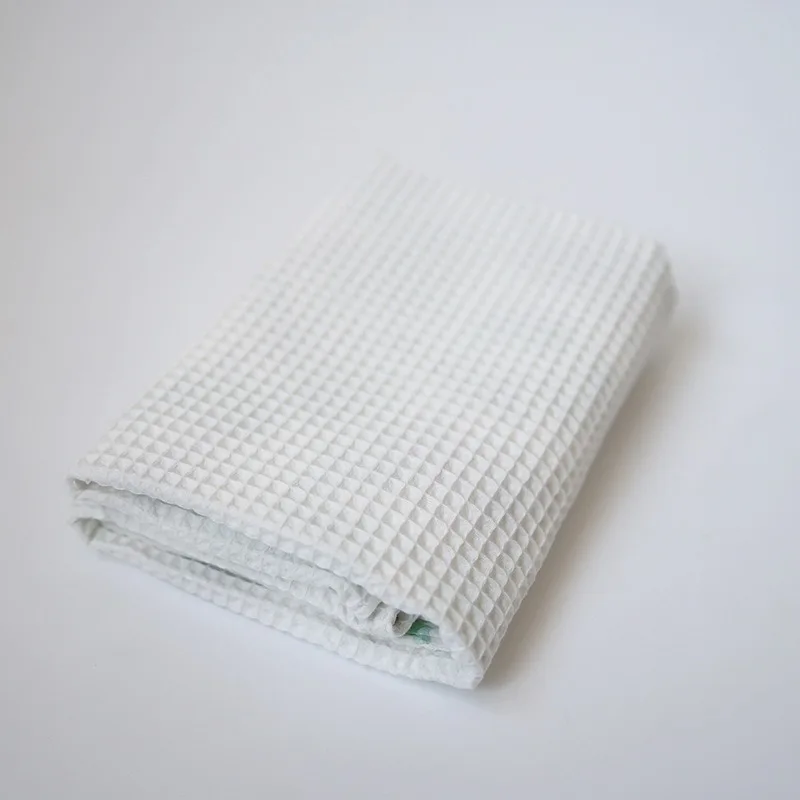 Waffle griddle Baby Swaddle Blanket 100% Muslin Cotton Stocks Solid Colour baby muslin swaddle blanket with various patterns TKA