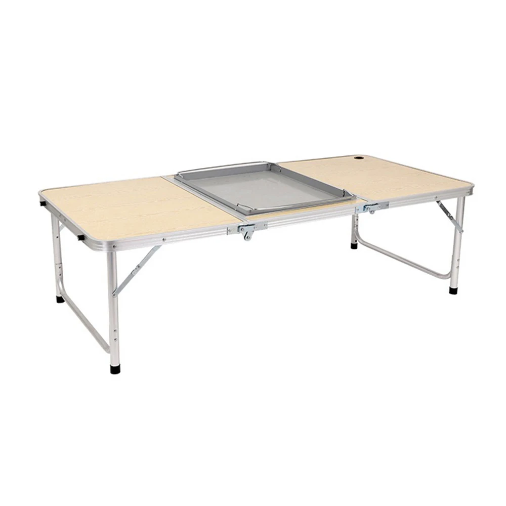 Складной алюминиевый стол для пикника и барбекю