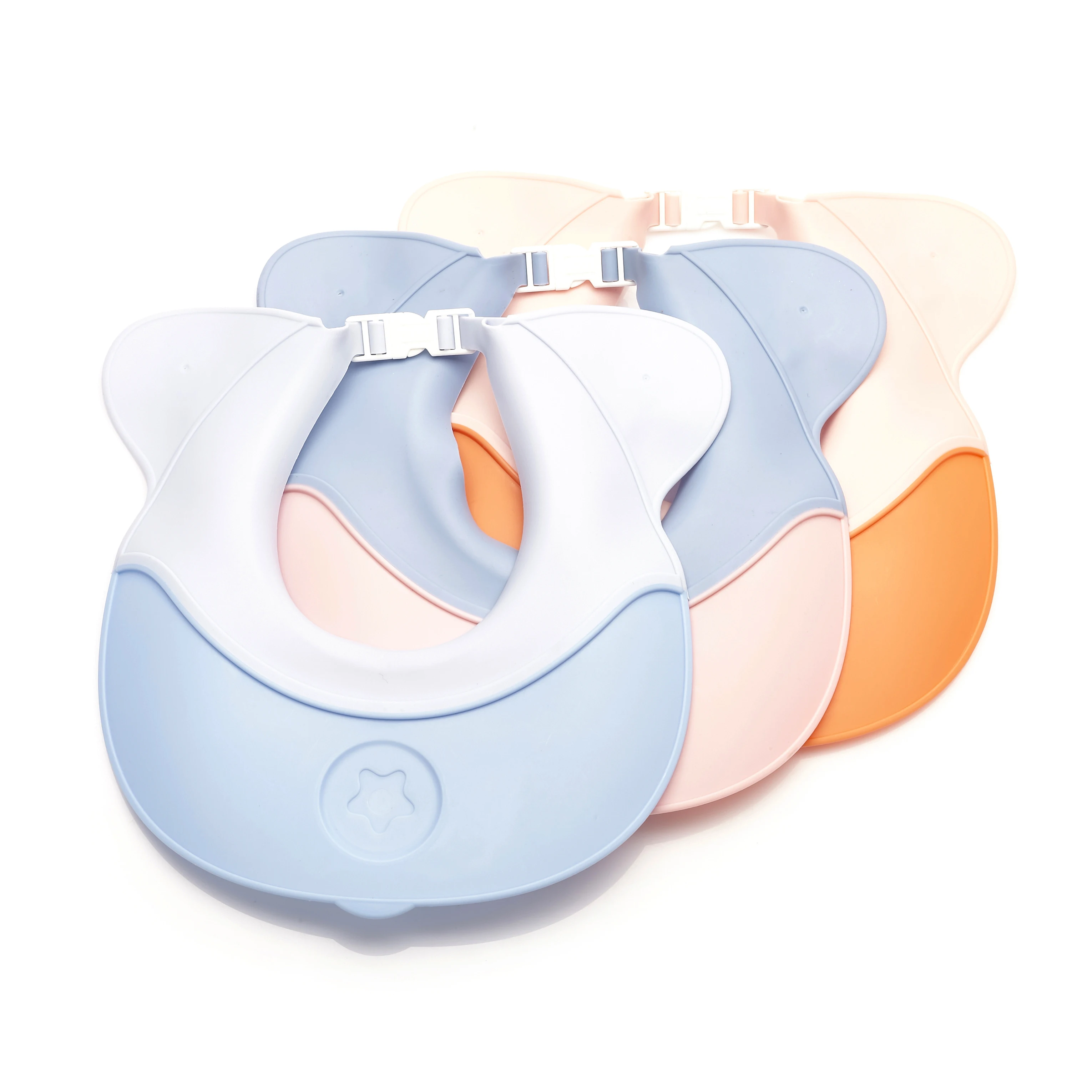 Baby shower, детский головной убор, кепка бейсболка шампуня душевая шапка Регулируемая Шапочка для душа