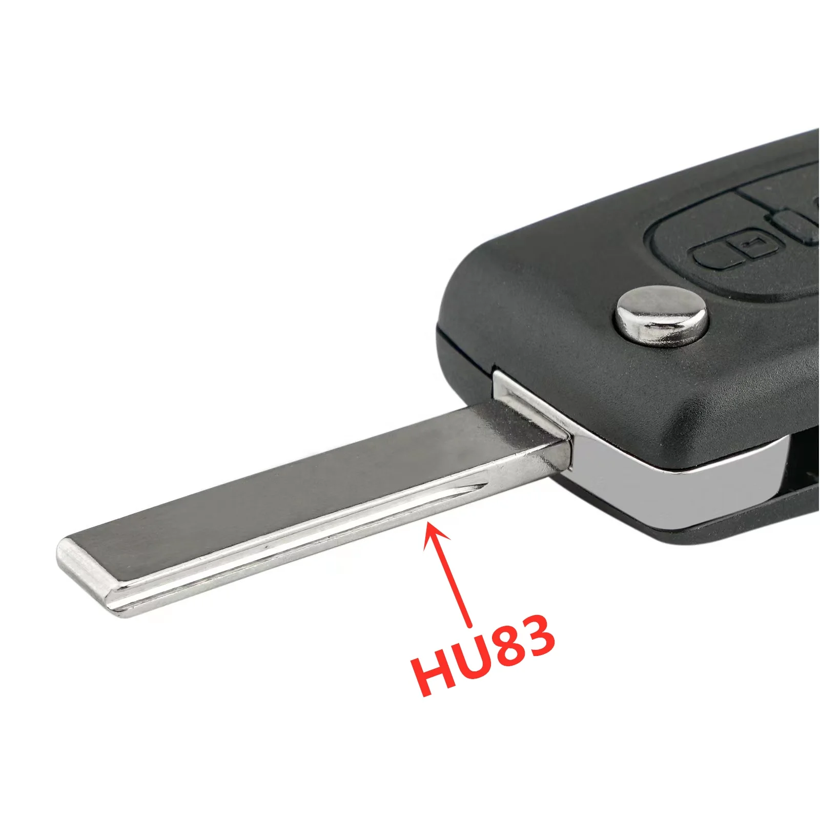 3 Buttons 433 MHZ PCF7941 Chip CE0536 VA2 /HU83 Blade Fob Remote Car Key For Citroen C4 C5 Peugeot 407 408 Flip Folding Key