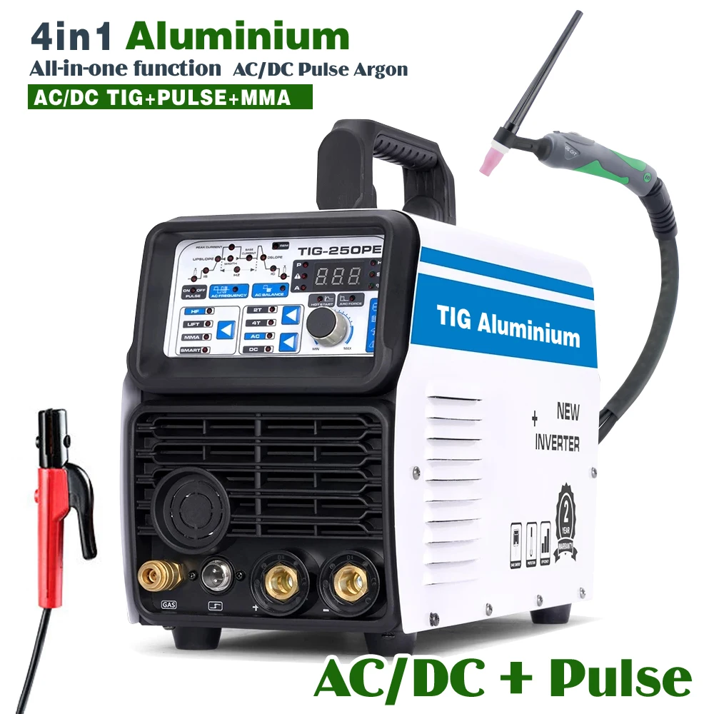 ACDC  Pulse Aluminum welding  TIG argon ARC welding  ACDC  Manual welding is multifunctional