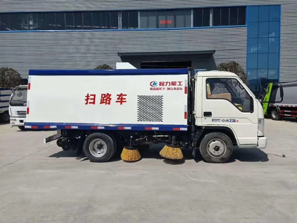 Price of foton 2.5cbm road sweeper truck