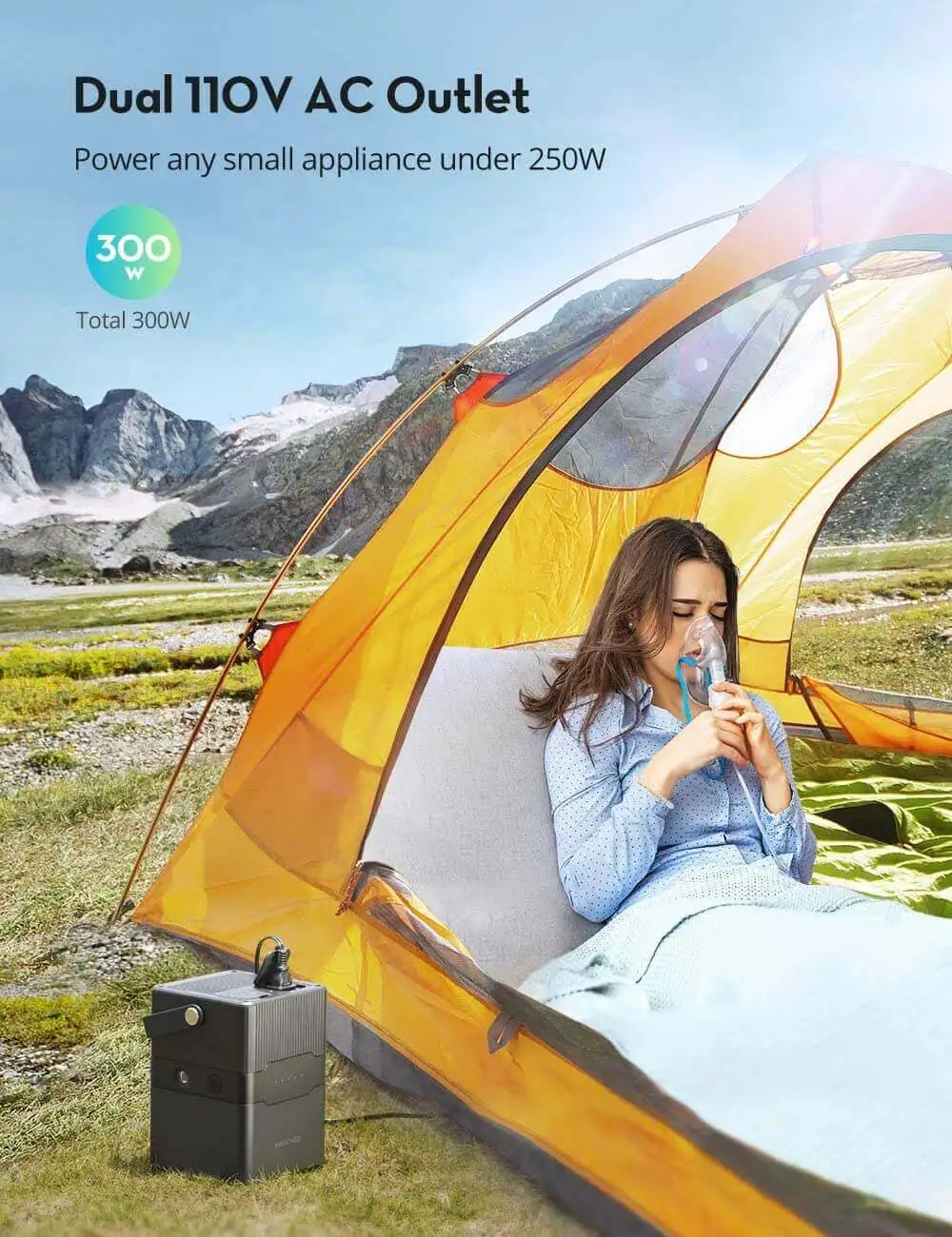  Portable Power Station 252.7Wh