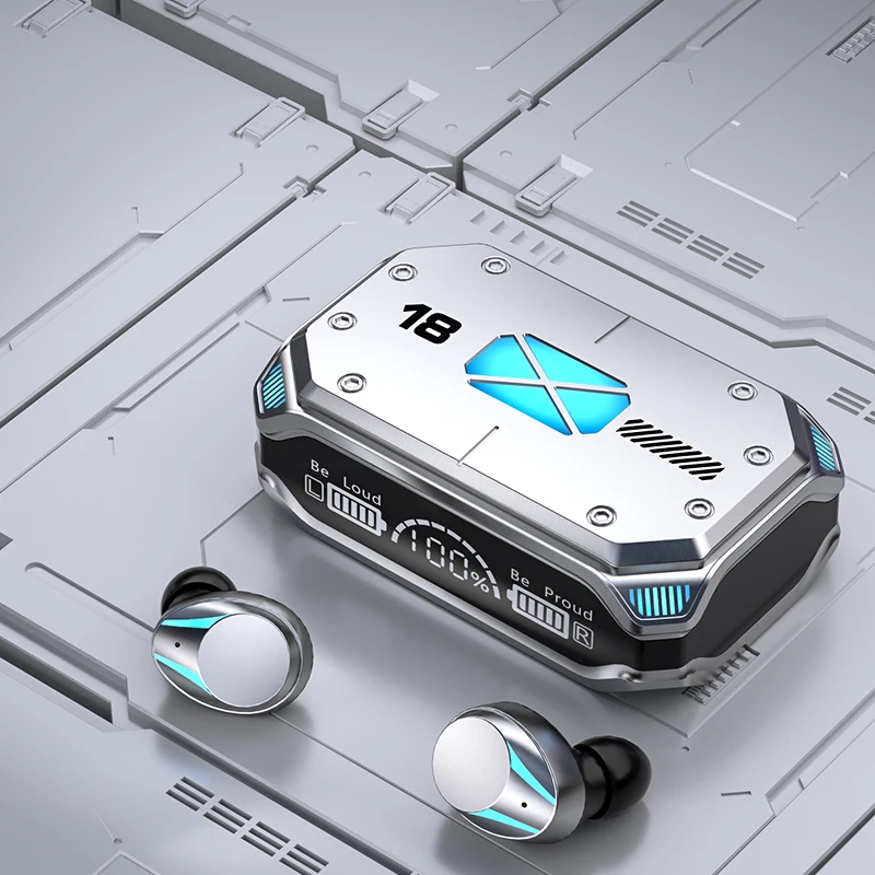 new private model  headphone Mechanical technology wireless rgb light m41 earphone gaming