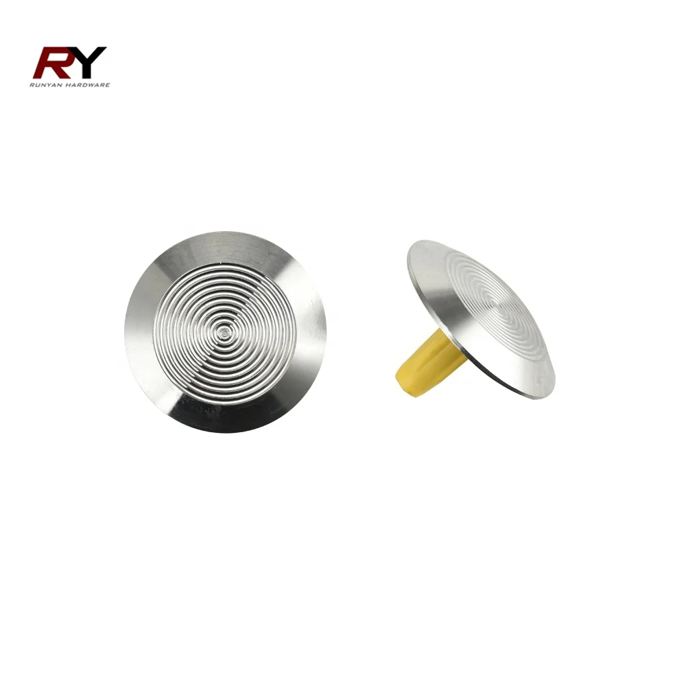road stud paving tactile dots anti-slip warning domes made by ss brass aluminium pu pvc