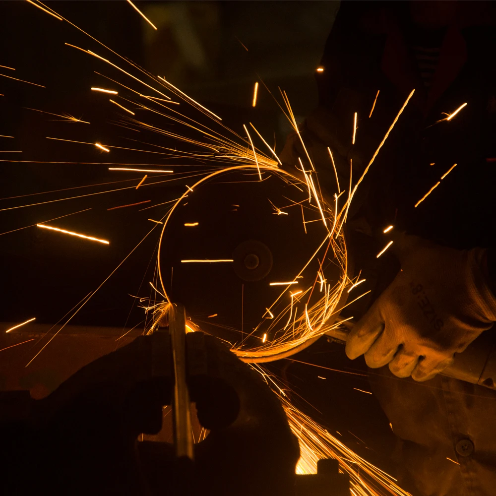 DELUN super thin high quality abrasive 4.5 inch colorful cutting disc cutting blade