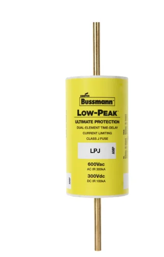 Fast Fuse Bussmann Ceramic Fuse 600v LPJ Class J 600Vac/300Vdc 70-600A LPJ-100SP time-delay Fuse
