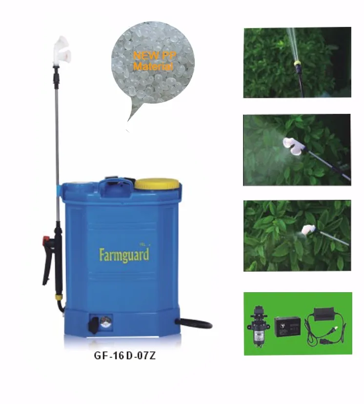 Agriculture Battery Mist Blower 16L Electric Knapsack Sprayer