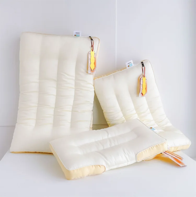Grade Mother Infant Soybean Fiber Pillow with Excellent Cervical Spine Protection Sleep Ventilation Moisture Absorption-for Neck