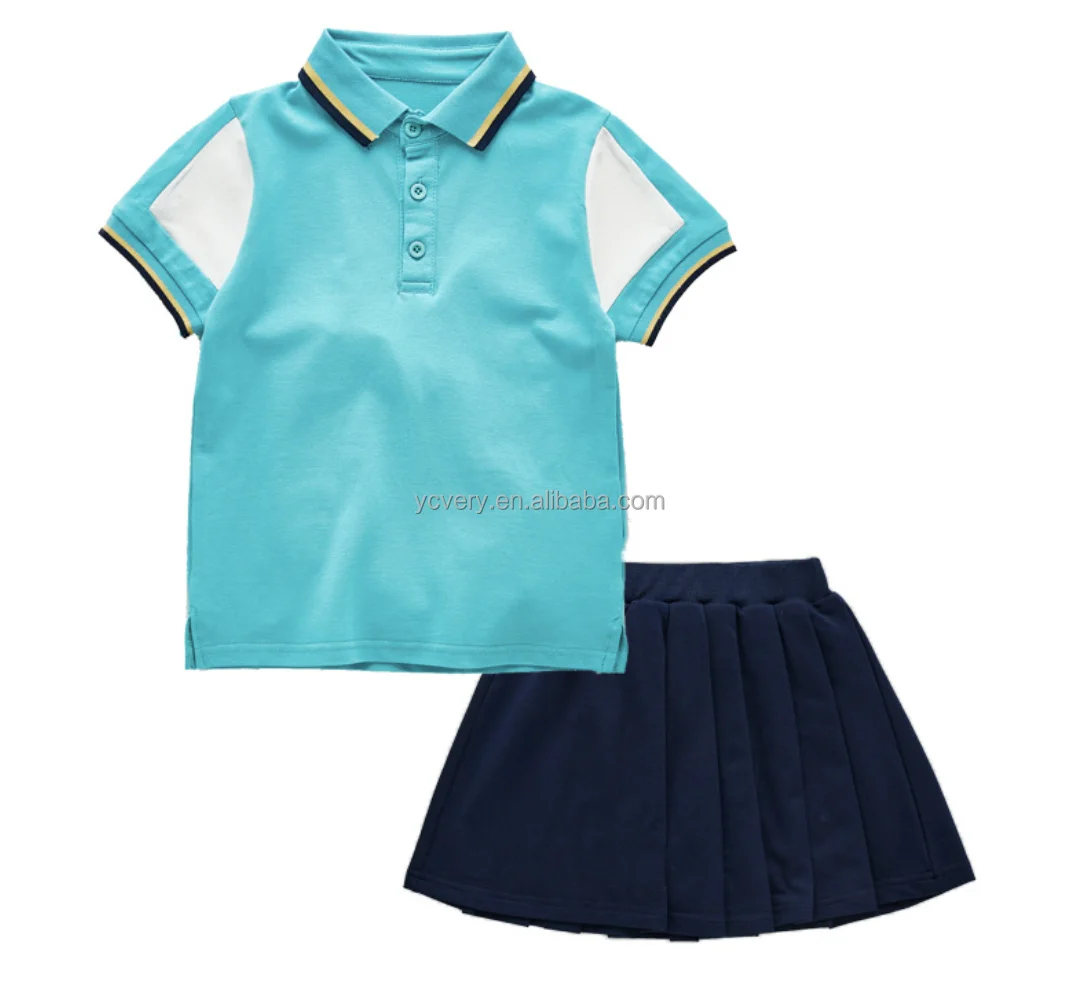 OEM Custom-Made School Student Boys And Girls Uniforms Blazer Ties Suits