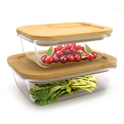 Wholesale Bamboo Fiber Lunch Food Storage Container Custom Square Bamboo Fibre Lunch Box