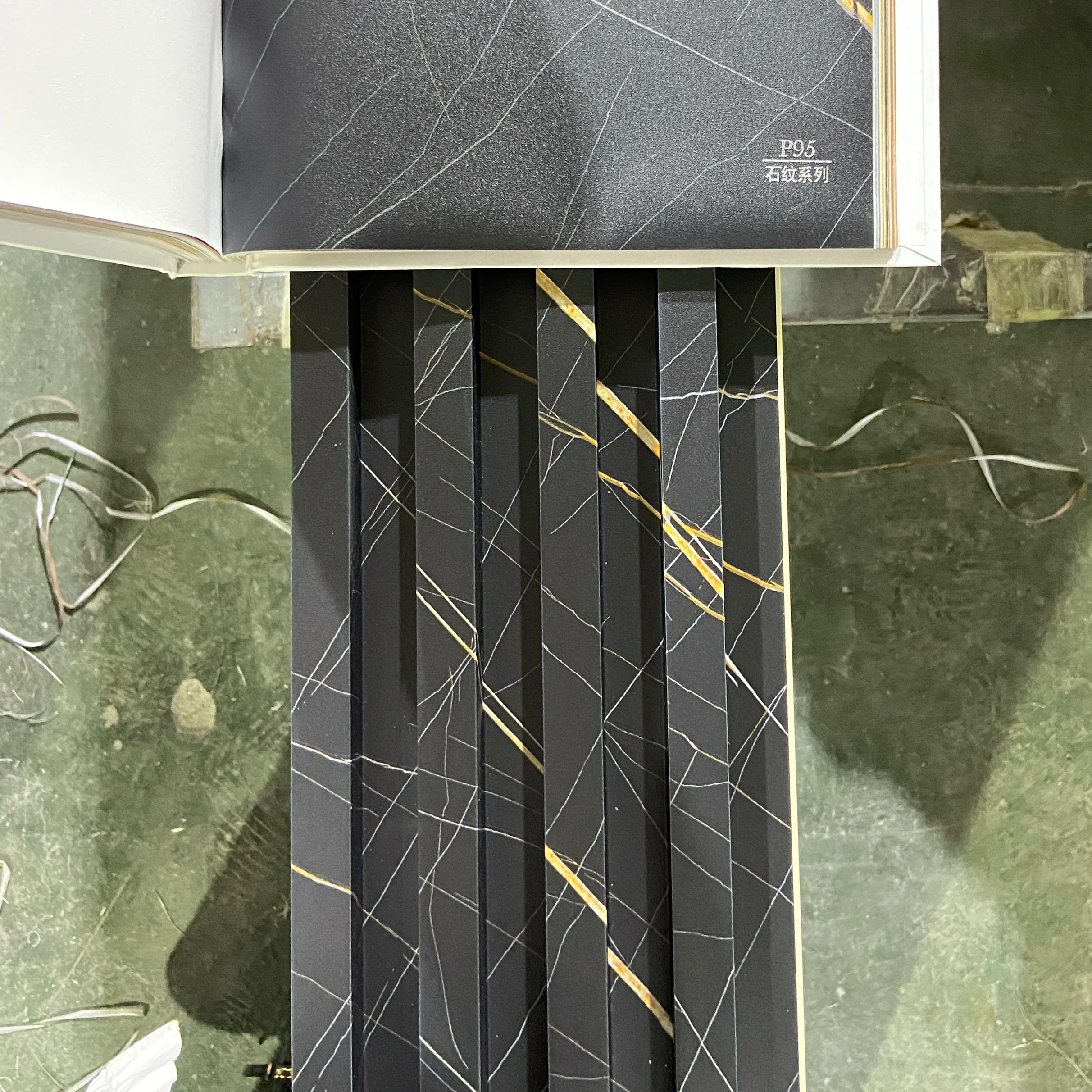 Groove house siding wpc wall panel wood plastic composite panel interior fluted wall slats wooden texture wall panel