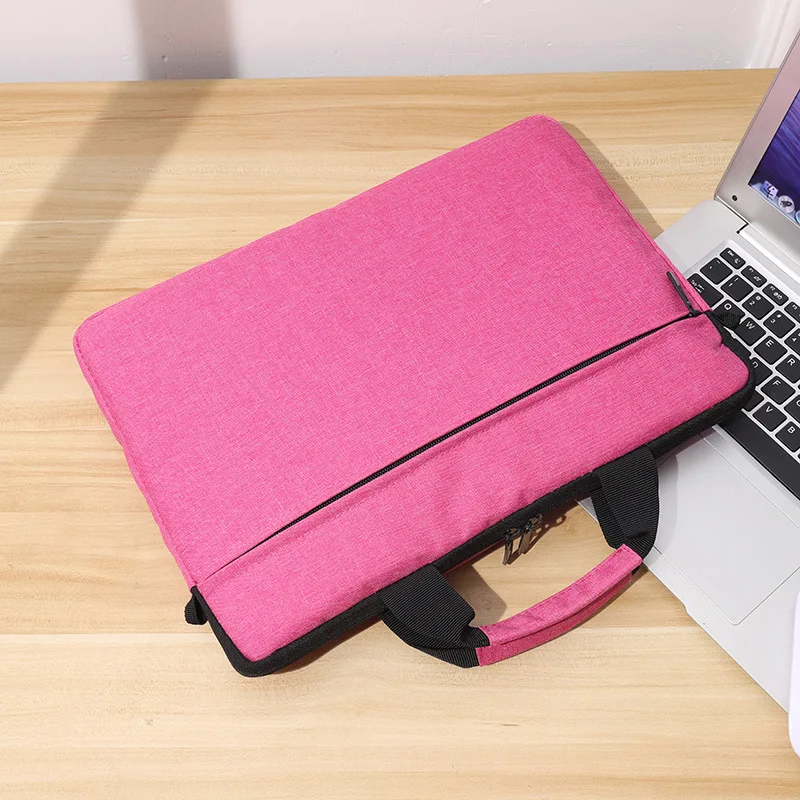 wholesale light custom logo reusable pink tote bag women girls oxford laptop bag with adjustable strap