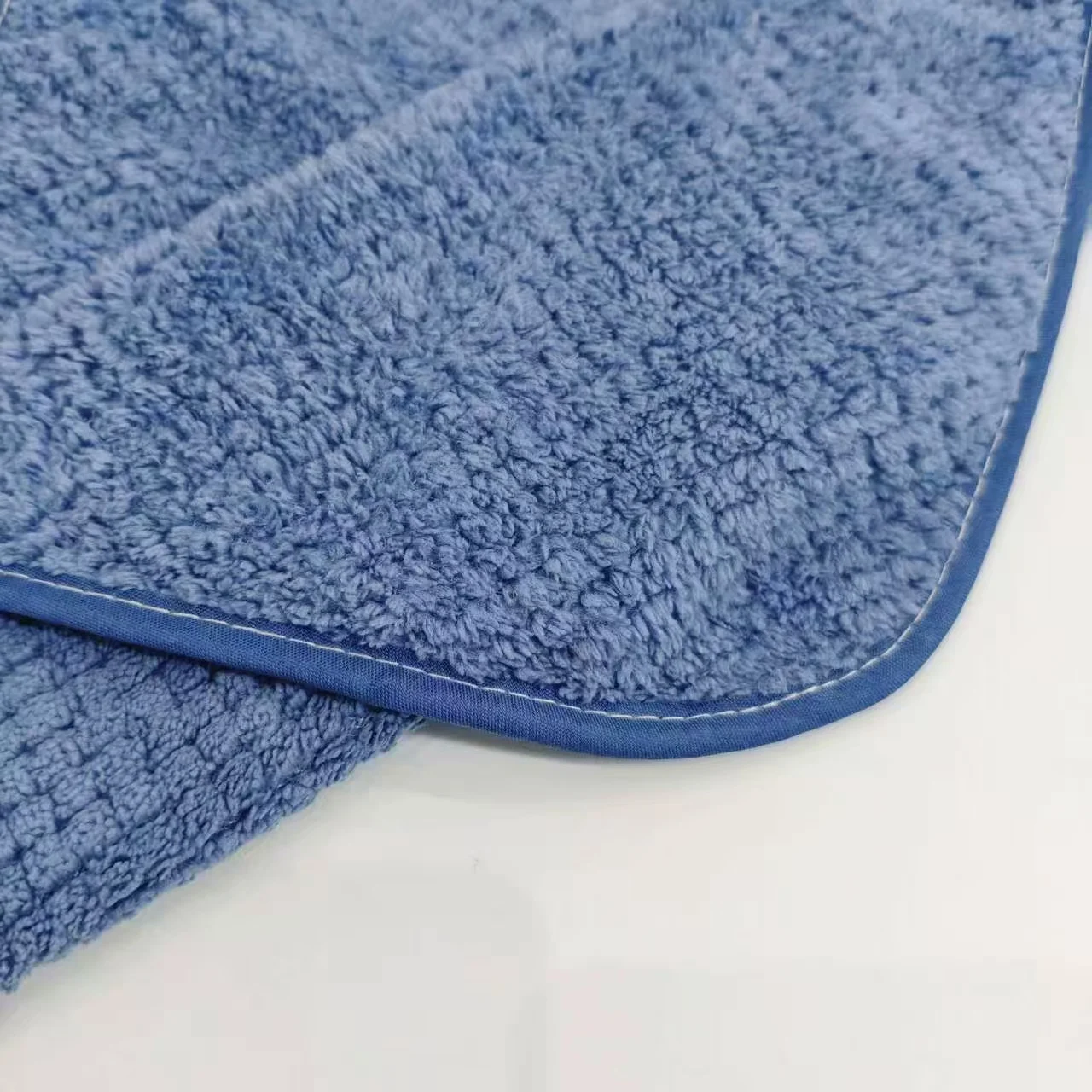 ShaoXing Wholesale customized15% T 85% Nishiki  Terry cloth (blue) 280gsm Length 31cm * width 29cm tricot fabric