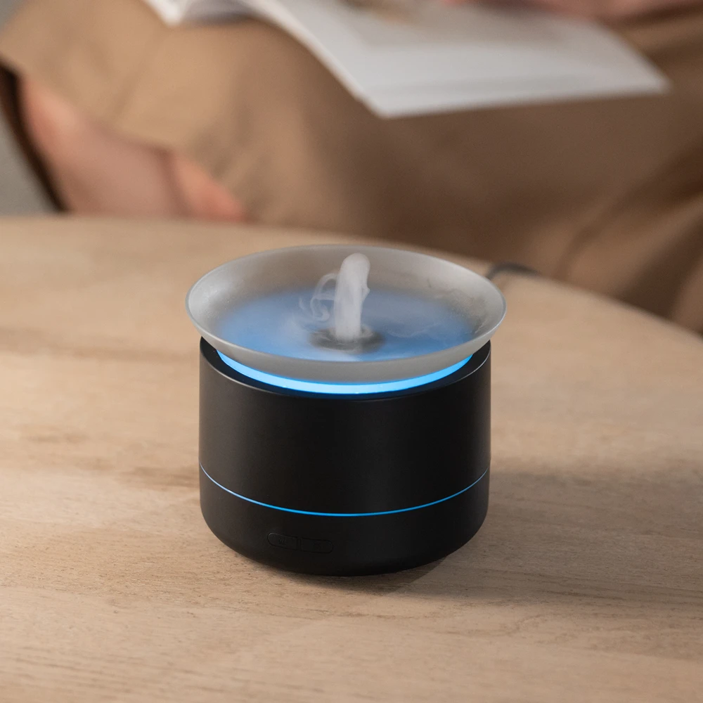 New aroma diffuser Essential oil atomizing diffuser electric incense burner Fog mute household humidifier Air air purifier