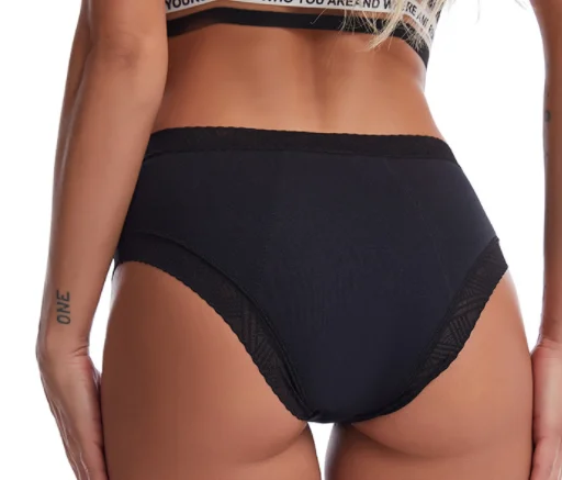 LEVEL 764L wholesale Leak Proof women lady cotton menstrual 4 layers absorbent underwear for menstruation