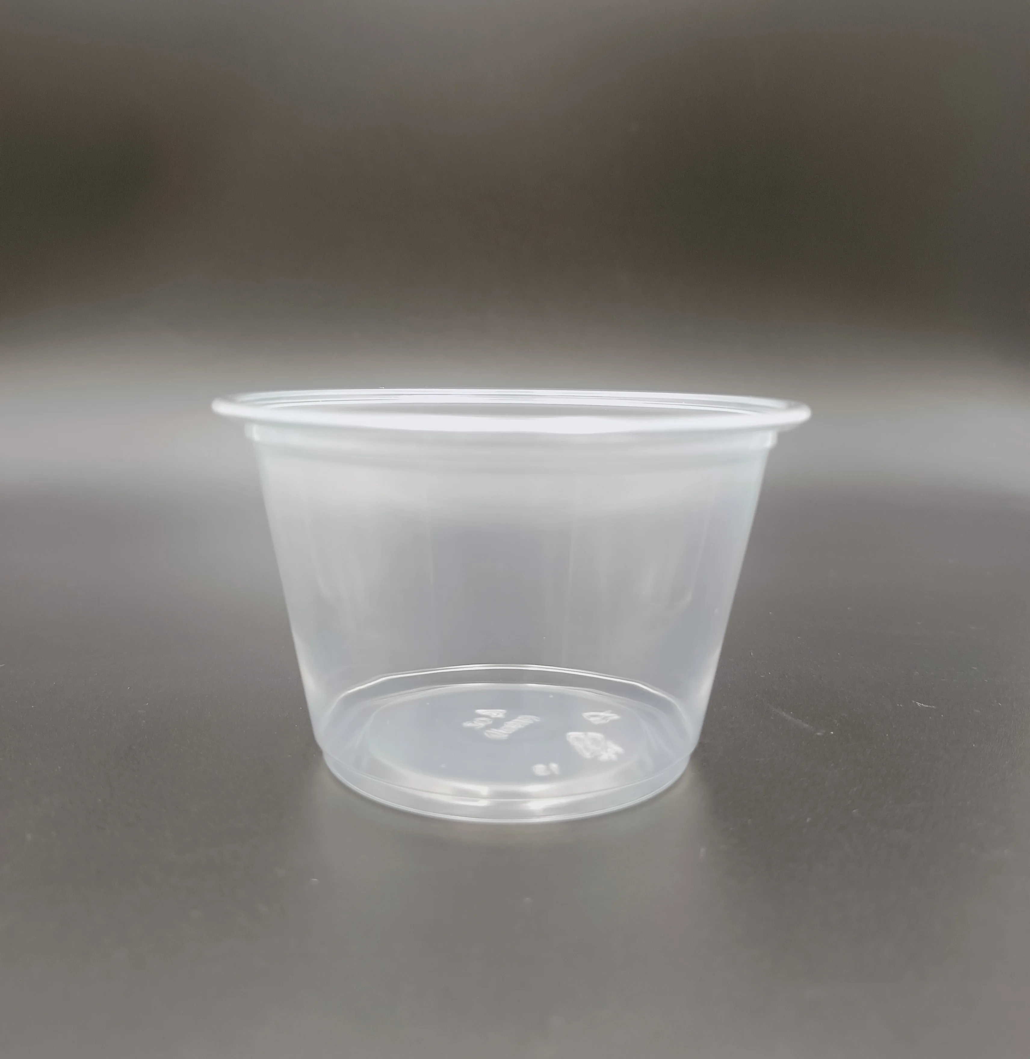 74mm PP cup 95ml 115ml 160ml  Disposable take away sauce cup plastic cups