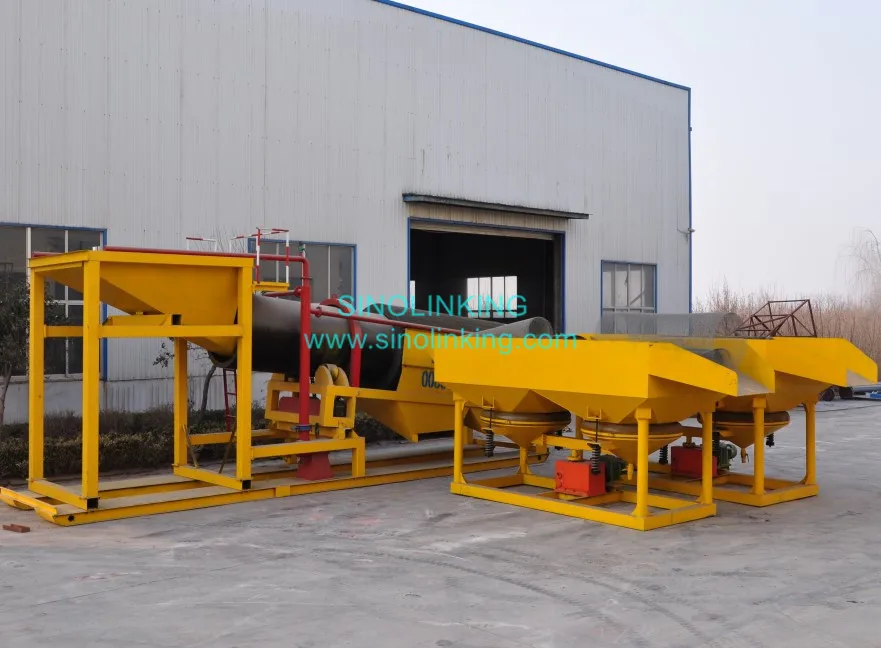 Diamond and Gemstone Mining Equipment mobile gold and diamond washing machine