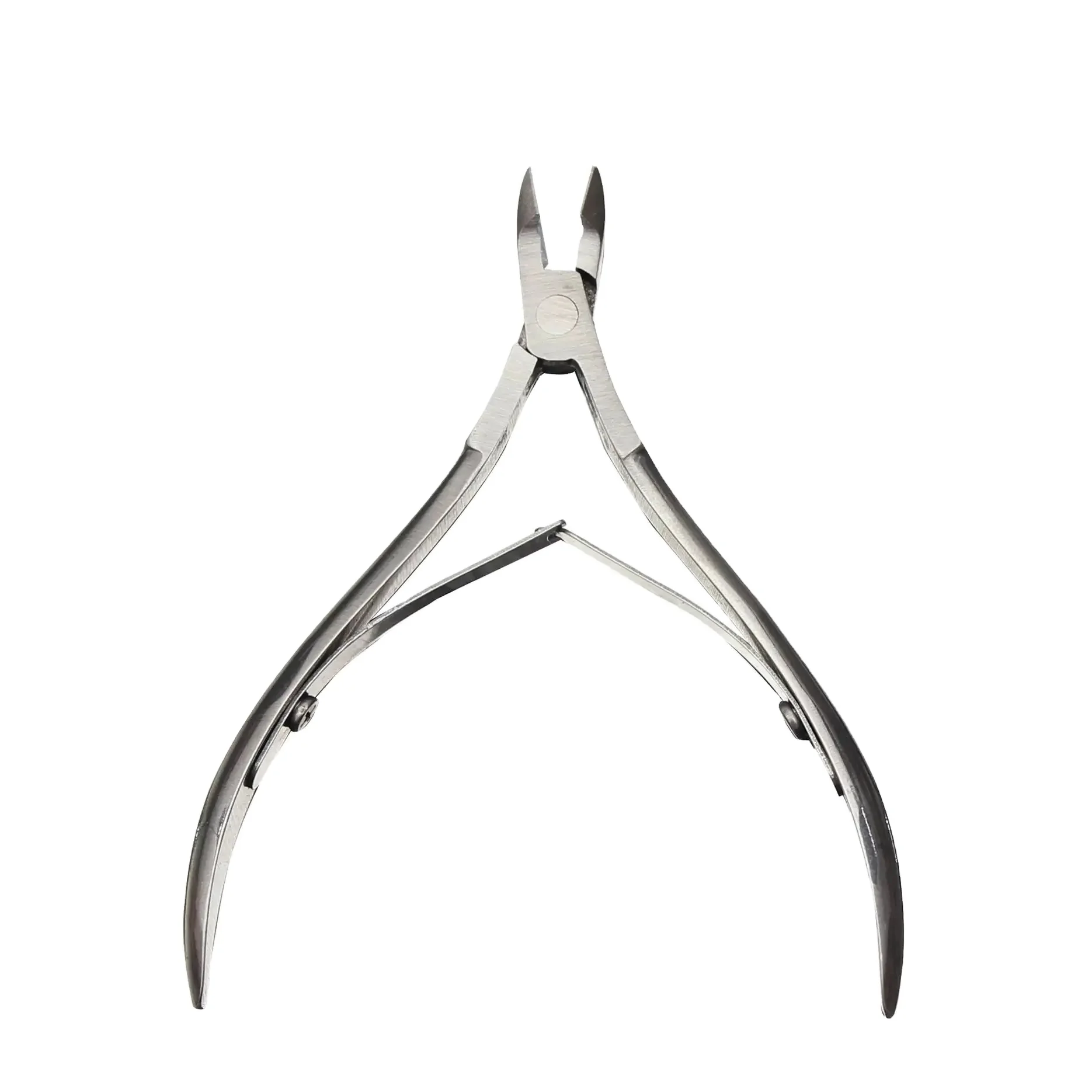 Factory hot sale silver cuticle nipper pedicure tools stainless steel cuticle nipper