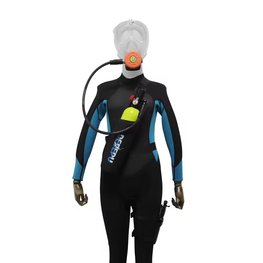 Fire Backup Air Source Portable Oxygen Tank Under Water Sport Small Scuba Diving Oxygen Cylinder
