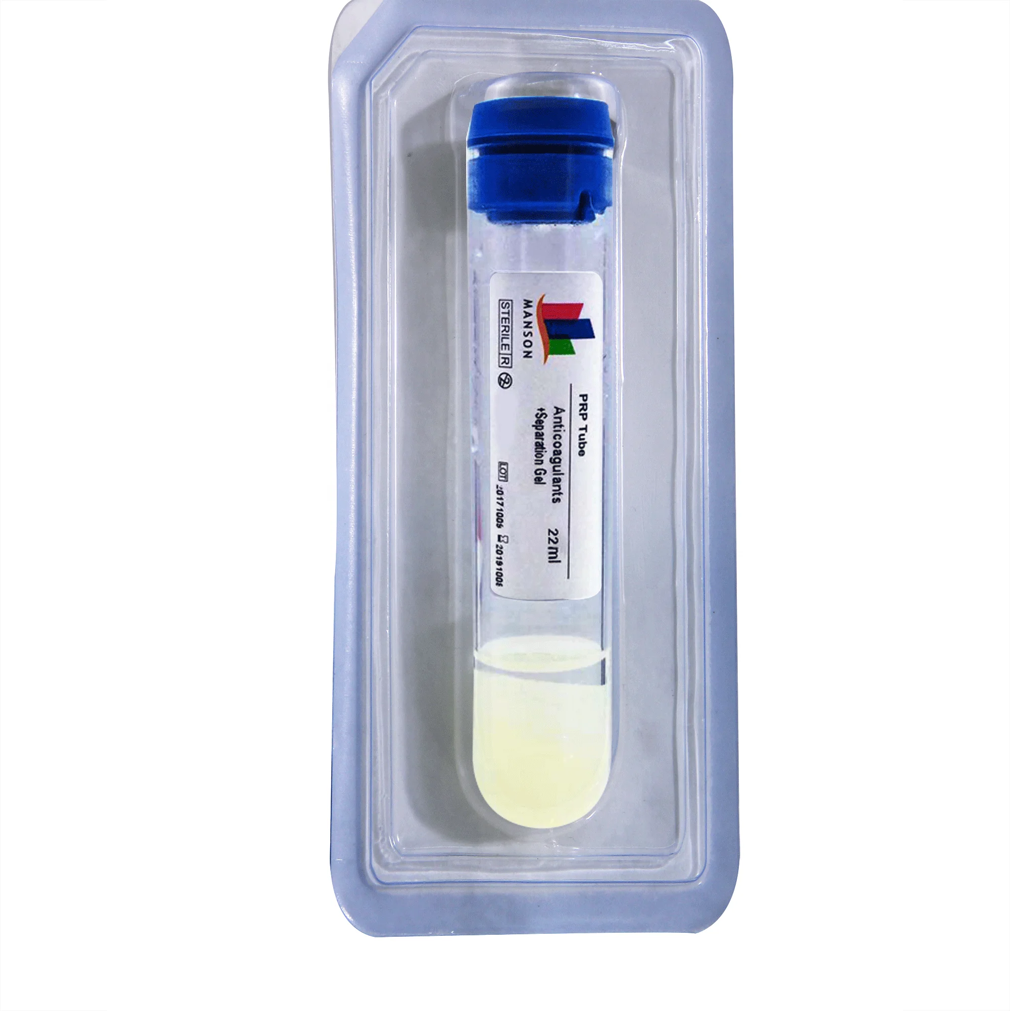  OEM Big Size 20 ml 30 cc Platelet Rich Plasma PRP Tube for Skin Care
