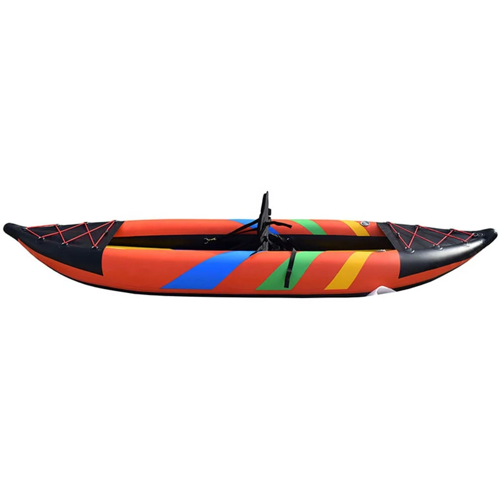 Good quality red pvc single person kayak
