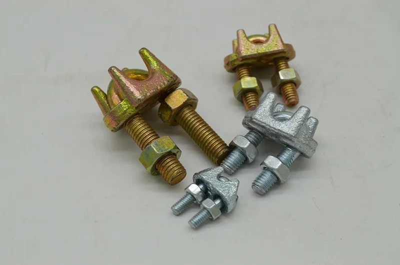 factory direct price iron wire rope clip for construction works