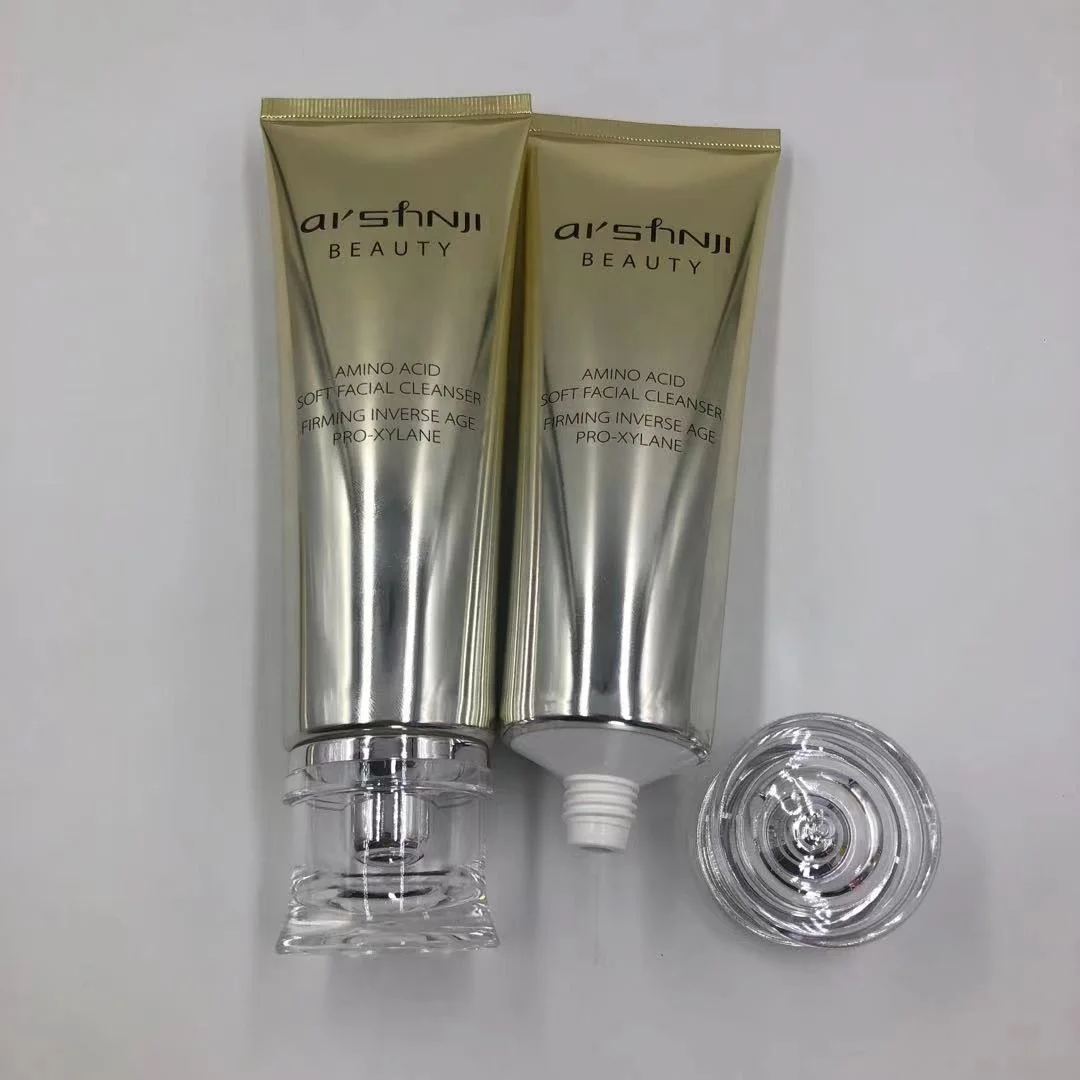 Customization Eco Friendly Cosmetic Tube 100Ml Facial Cleanser Squeeze Tube Packaging