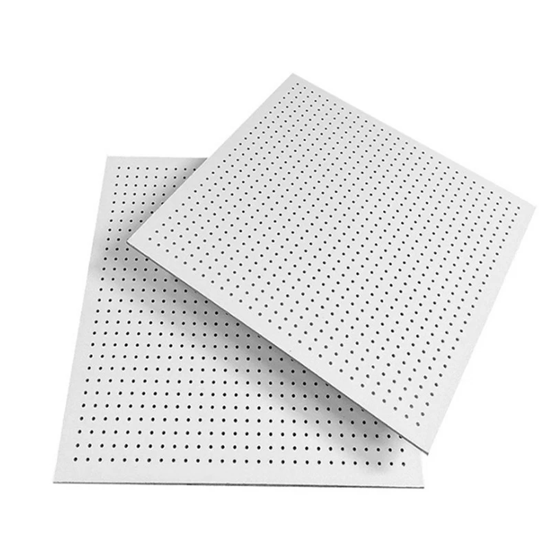 Fireproof board calcium silicate composite board perforated sound-absorbing sound-insulating board decoration material