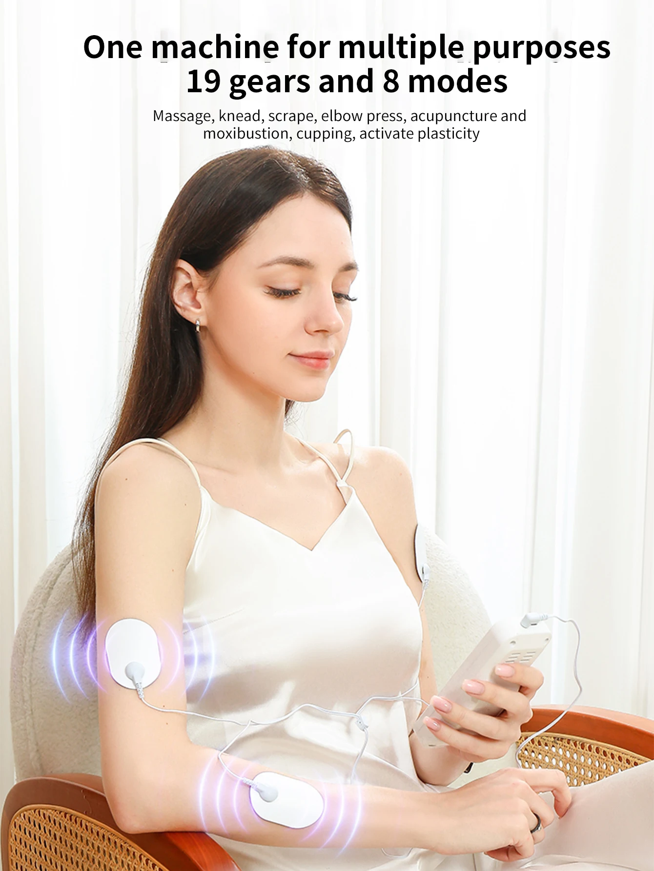 Pneumatic Electric Health Head Massager for Relaxation Premium Massage Products