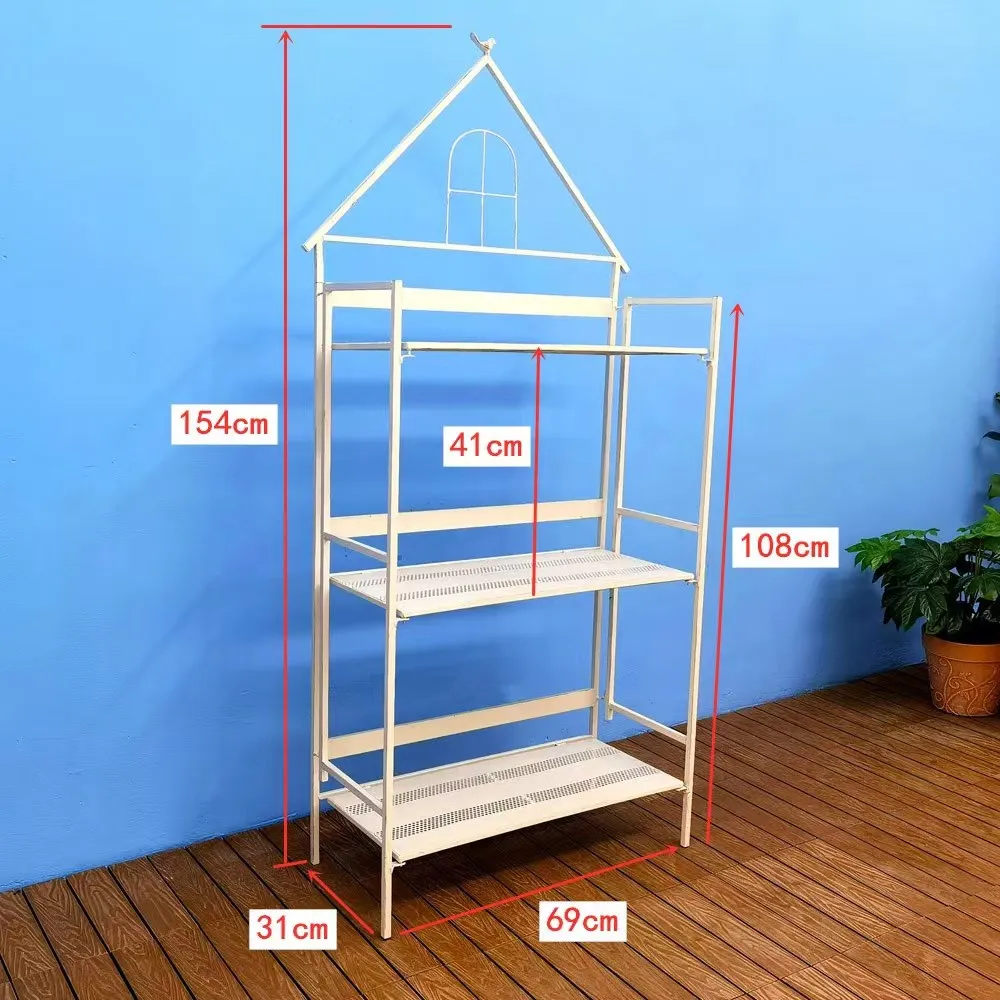 flower rack plant stand display holder for succulent potted indoor outdoor garden house bonsai living room  metal flower stand