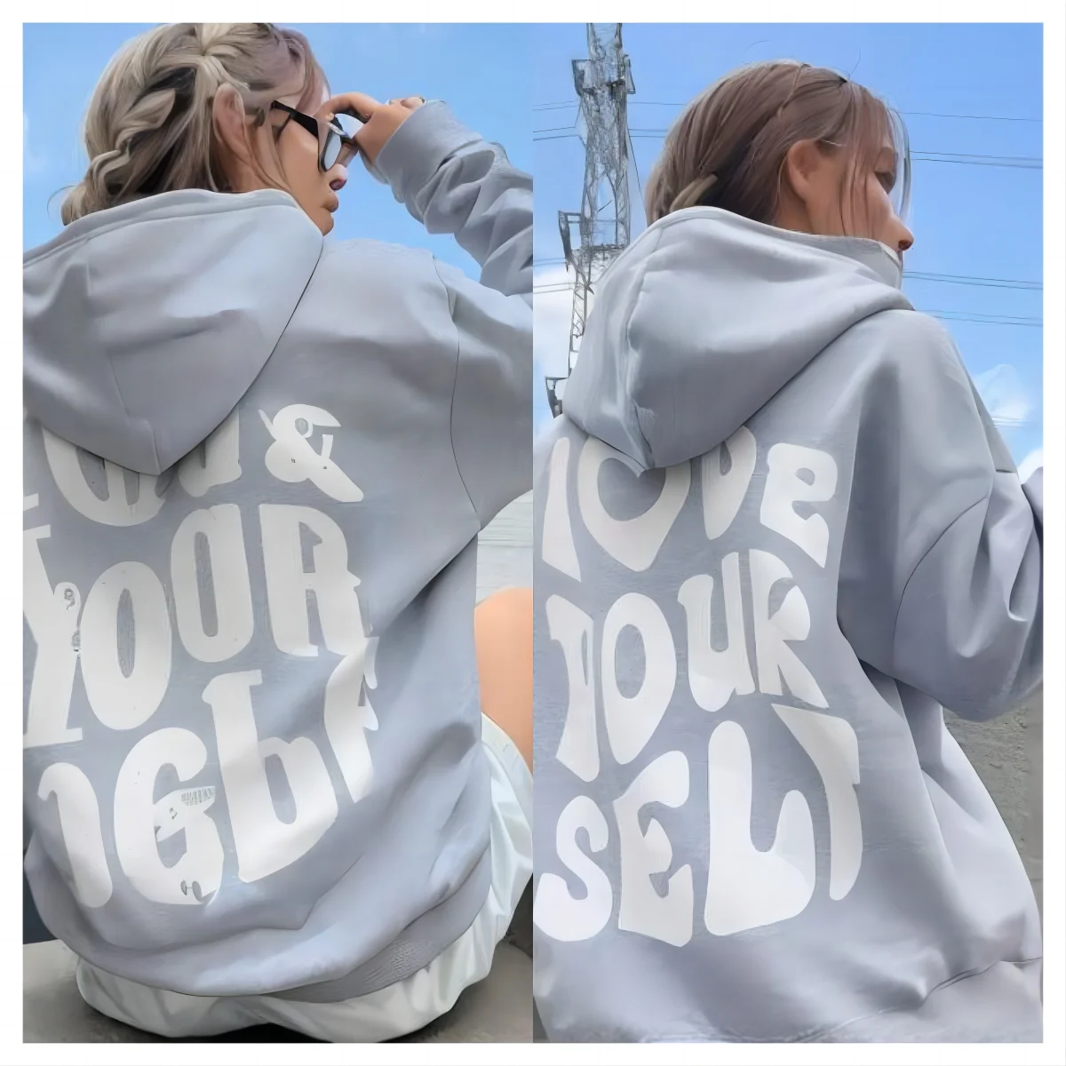 Hualingniao Custom Tracksuit 2 piece set Sweatshirts Unisex Hoodies Streetwear Luxury Designer Tapestry Thick Women Men
