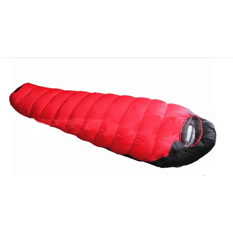 Пуховой спальный мешок для кемпинга
