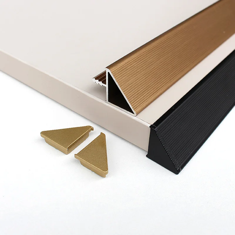 Closet Body Recessed Door Handle Triangular Beveled Edge Cardboard Handle